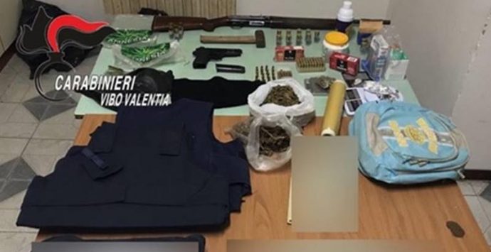 Armi e droga a Nicotera Marina, lasciano i domiciliari i fratelli Piccolo