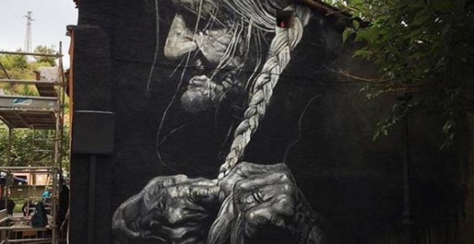 Murales ad Huarte (Spagna)