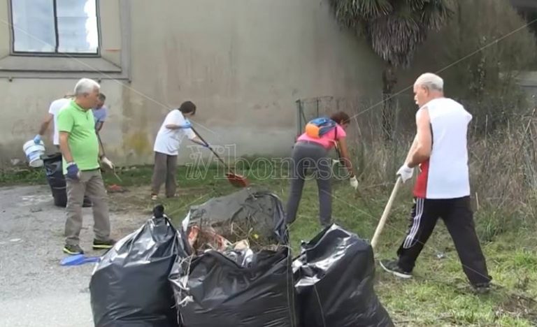 Degrado al cimitero di Vibo, i cittadini si attivano per ripulire l’area (VIDEO)