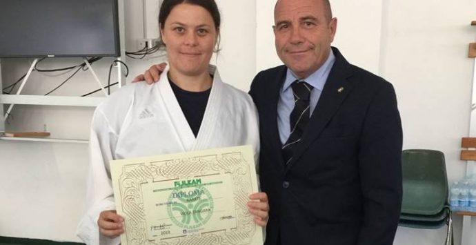 Karate, la vibonese Viola Zangara consegue il titolo di “Istruttore”