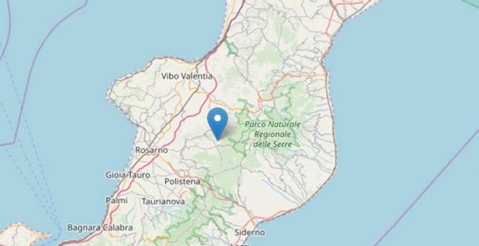 Terremoto di magnitudo 2.5 nell’entroterra vibonese