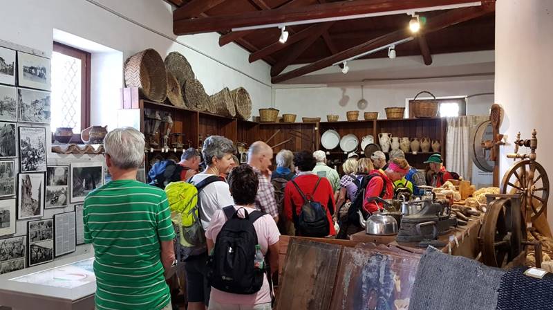 Visitatori al Museo di Zungri