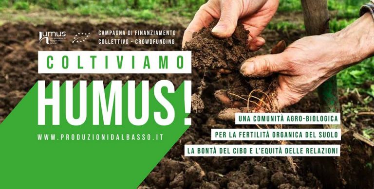 Cibo sano e relazioni eque, la Rete Humus lancia la sua campagna di finanziamento