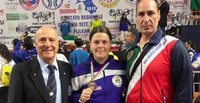 Karate, nuovo successo per la vibonese Viola Zangara in Campania