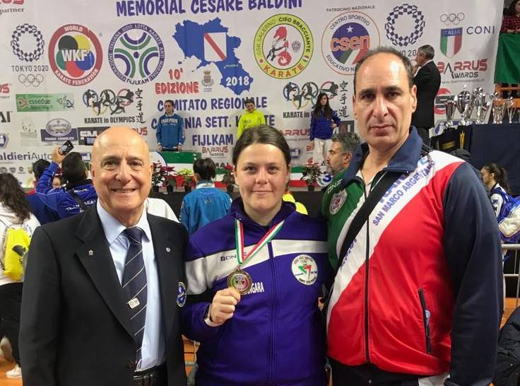 Karate, nuovo successo per la vibonese Viola Zangara in Campania