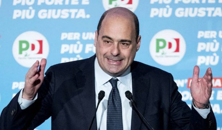 Regionali, Zingaretti: «Abbraccio Callipo, Pd primo partito in Calabria»