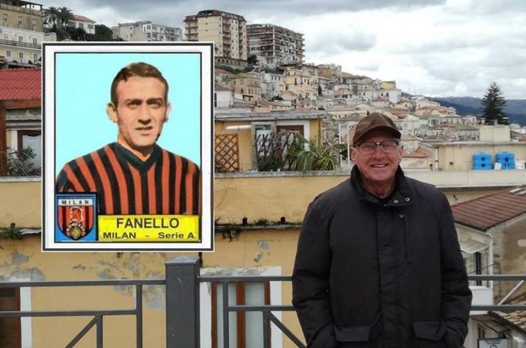 Fu bomber del Milan negli anni ‘60, Gianni Fanello ritorna nella sua Pizzo