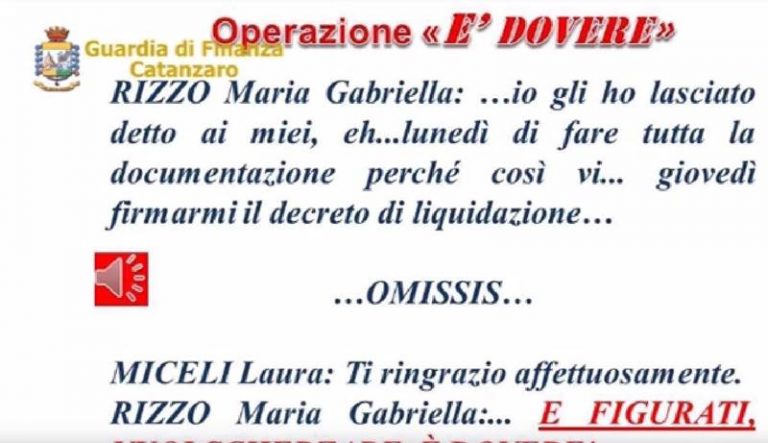 Corruzione di dirigente regionale, avviso di conclusione indagini per imprenditrice vibonese