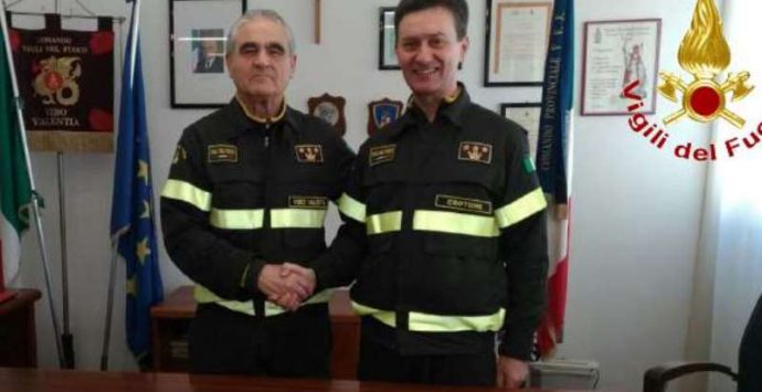 Vigili del fuoco di Vibo, il comando passa momentaneamente a Casella