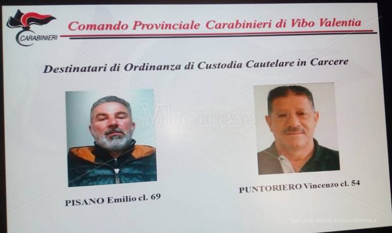 Tentata estorsione mafiosa a Vibo, duemila euro per “conto degli amici”