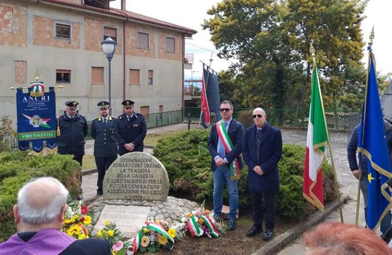 Quando la terra inghiottì sette persone, Stefanaconi ricorda la “Tragedia della galleria”