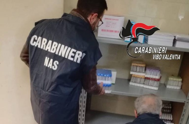 Blitz del Nas all’ospedale di Serra San Bruno, riscontrate carenze igienico-strutturali