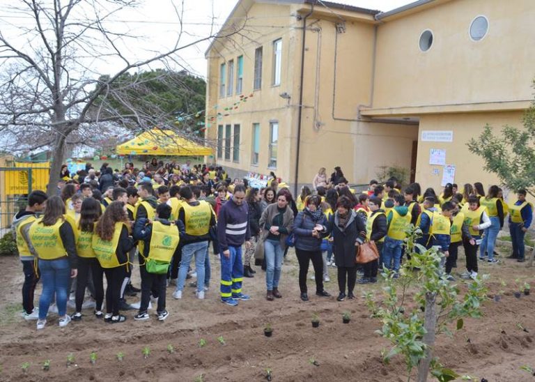 Piante, fiori e l’orto a scuola: a Ricadi Legambiente promuove “Nontiscordardime”