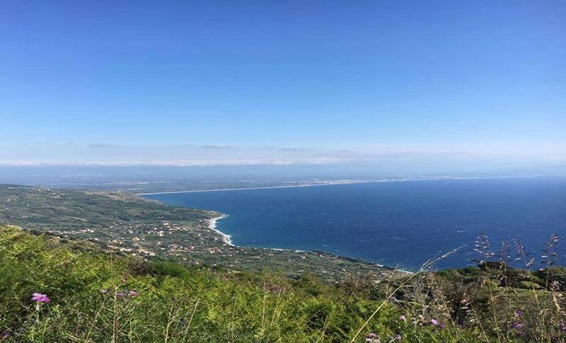 Il panorama da Monteporo