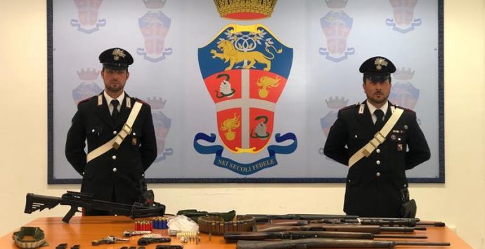 Armi e munizioni nel Vibonese, un arresto e una denuncia – Video