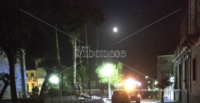 Vandali in azione a Mileto, fiamme alle palme di una piazza