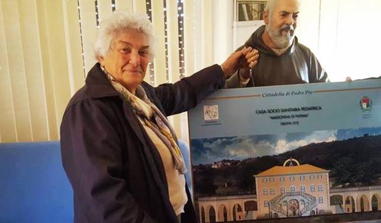 La figlia spirituale di Padre Pio in visita a Vibo Valentia