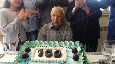 Rombiolo, i cento anni di Michele nel giorno della Liberazione – Video