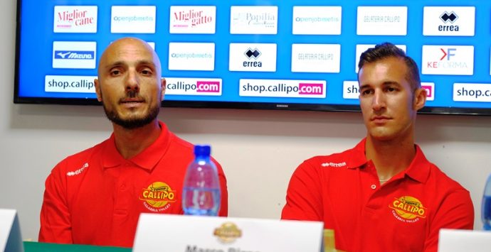 Tonno Callipo, le prime parole “giallorosse” di D’Amico e Rizzo