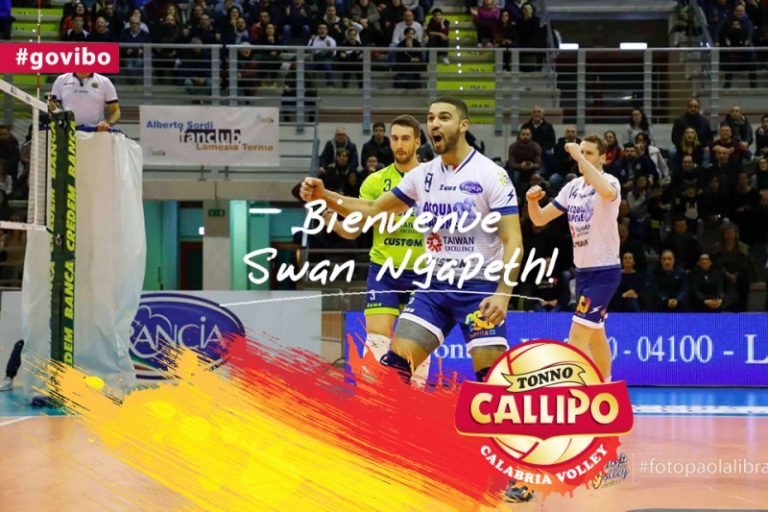 Volley, la Tonno Callipo ingaggia il martello francese Swan Ngapeth