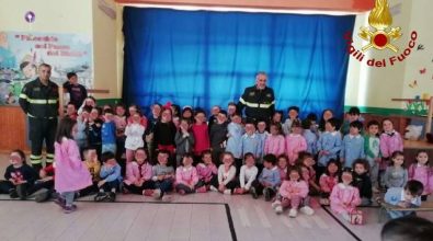 A scuola di sicurezza con i Vigili del fuoco, oltre mille gli alunni vibonesi coinvolti