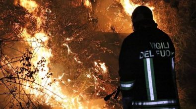Pauroso incendio alle porte di Mileto, provvidenziale l’intervento dei vigili del fuoco