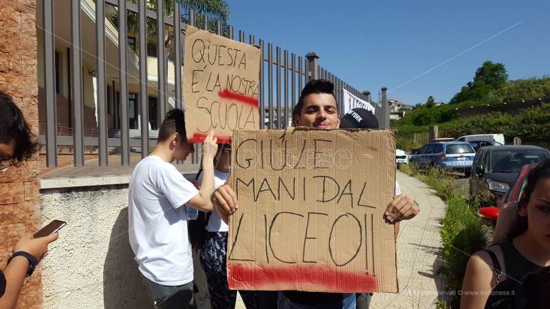 liceo scientifico berto protesta studenti 2