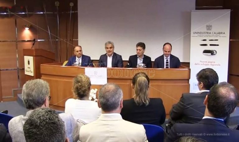 Unindustria a Vibo Marina per l’insediamento del Consiglio generale – Video