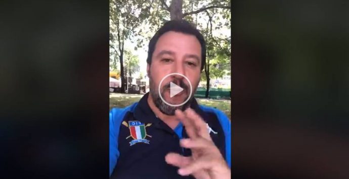 Salvini a Limbadi per consegnare i beni confiscati ai Mancuso – Video