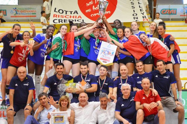 Vibo porta bene alla Volleyrò Casal De Pazzi: è suo lo scudetto Under18F