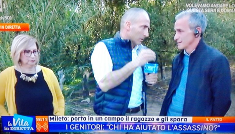 Le telecamere de “La vita in diretta” sul caso di Francesco Prestia Lamberti