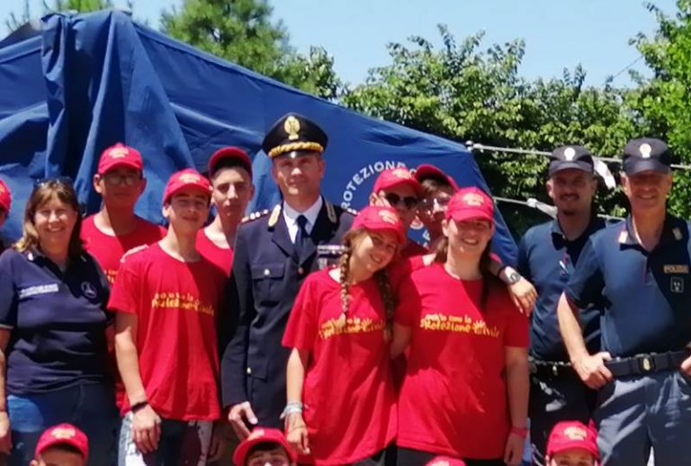 I ragazzi del campo scuola di Monte Poro a lezione di sicurezza stradale