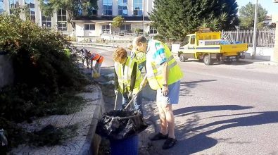 Statale invasa dai rifiuti a Vibo, a ripulirla sono associazioni e cittadini