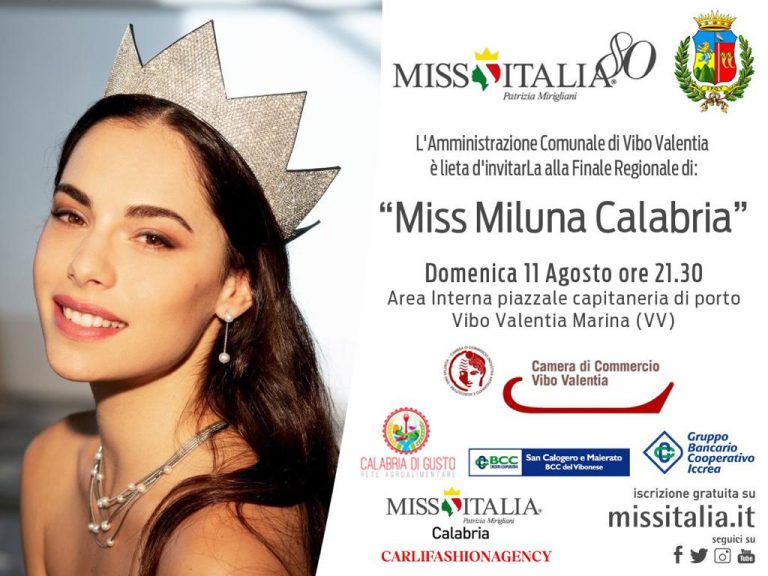 Miss Italia torna a Vibo, domenica la tappa regionale