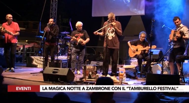 Bagno di folla a Zambrone per il Tamburello Festival – Video