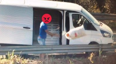Vibo, “lanciatore di sacchetto” colto in flagrante e multato