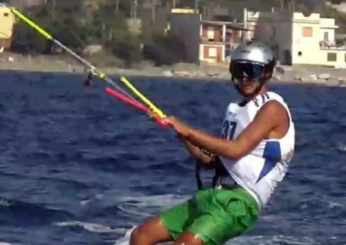 Kite surf, il Circolo Velico Santa Venere sul tetto d’Italia con Flavio Ferrone