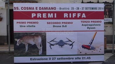 Riffa con vitella a Brattirò, la popolazione si divide – Video