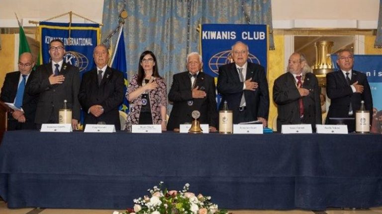 Kiwanis club di Vibo Valentia: passaggio di consegne