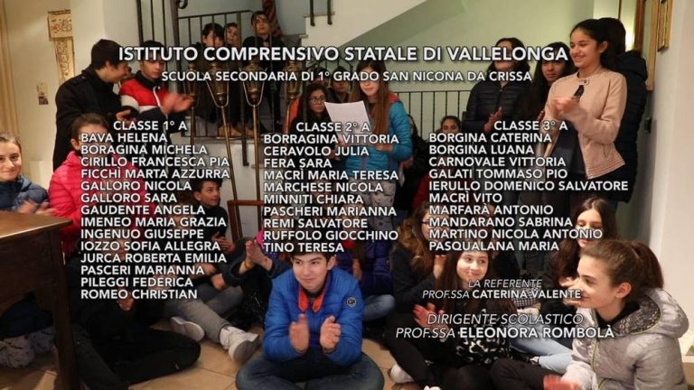 Adotta un monumento, la scuola media di San Nicola da Crissa medaglia d’argento – Video