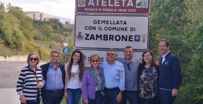 Gemellaggio tra Zambrone e Ateleta, gli amministratori vibonesi in Abruzzo