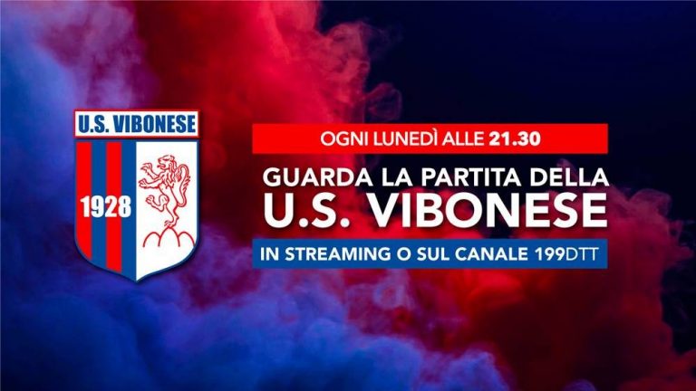 La Vibonese sul 199, ogni lunedì dopo “Pianeta Rossoblù” in onda la partita integrale