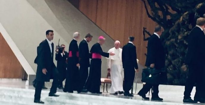 I cori di Mileto e Pizzo ricevuti in udienza dal Papa