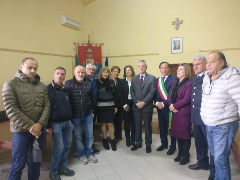 Ionadi, visita del prefetto Francesco Zito in Municipio