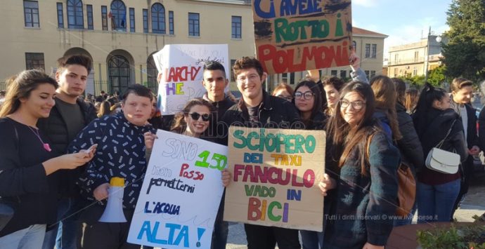 Quarto sciopero per il clima, studenti in piazza anche a Vibo
