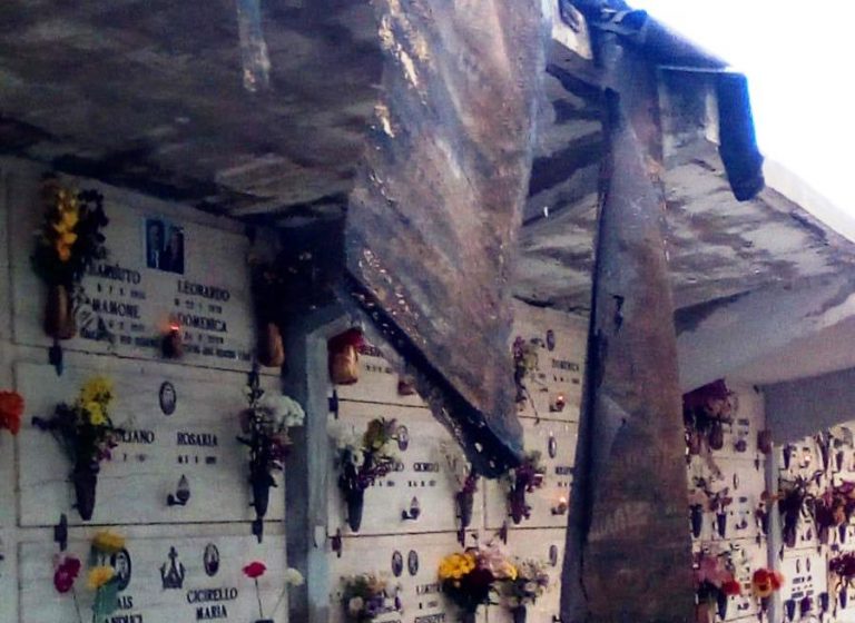 Cimitero di Bivona chiuso, Russo: «Il maltempo ha fatto danni»