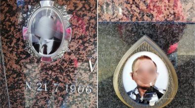 Vandalizzate alcune foto dei defunti al cimitero di Potenzoni