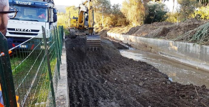 Messa in sicurezza, pulizia straordinaria del torrente Sant’Anna di Bivona