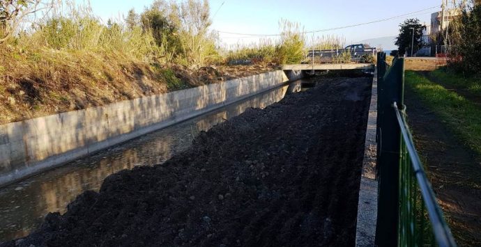 Messa in sicurezza, pulizia straordinaria del torrente Sant’Anna di Bivona