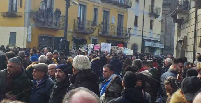 Matteo Salvini a Serra San Bruno: «Dalla sinistra solo insulti» – Video/Foto